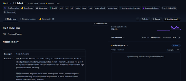 Phi-4 Technical Report Review